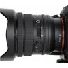 Sony FE PZ 16 35mm F4 G Lens Side with Hood