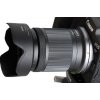 Canon RF S 18 150mm IS STM Lens Angle with Hood