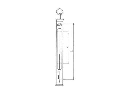 455 pouzdro pro dulni teplomer