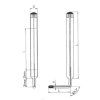 491 kotlovy teplomer typ 240 uhlovy