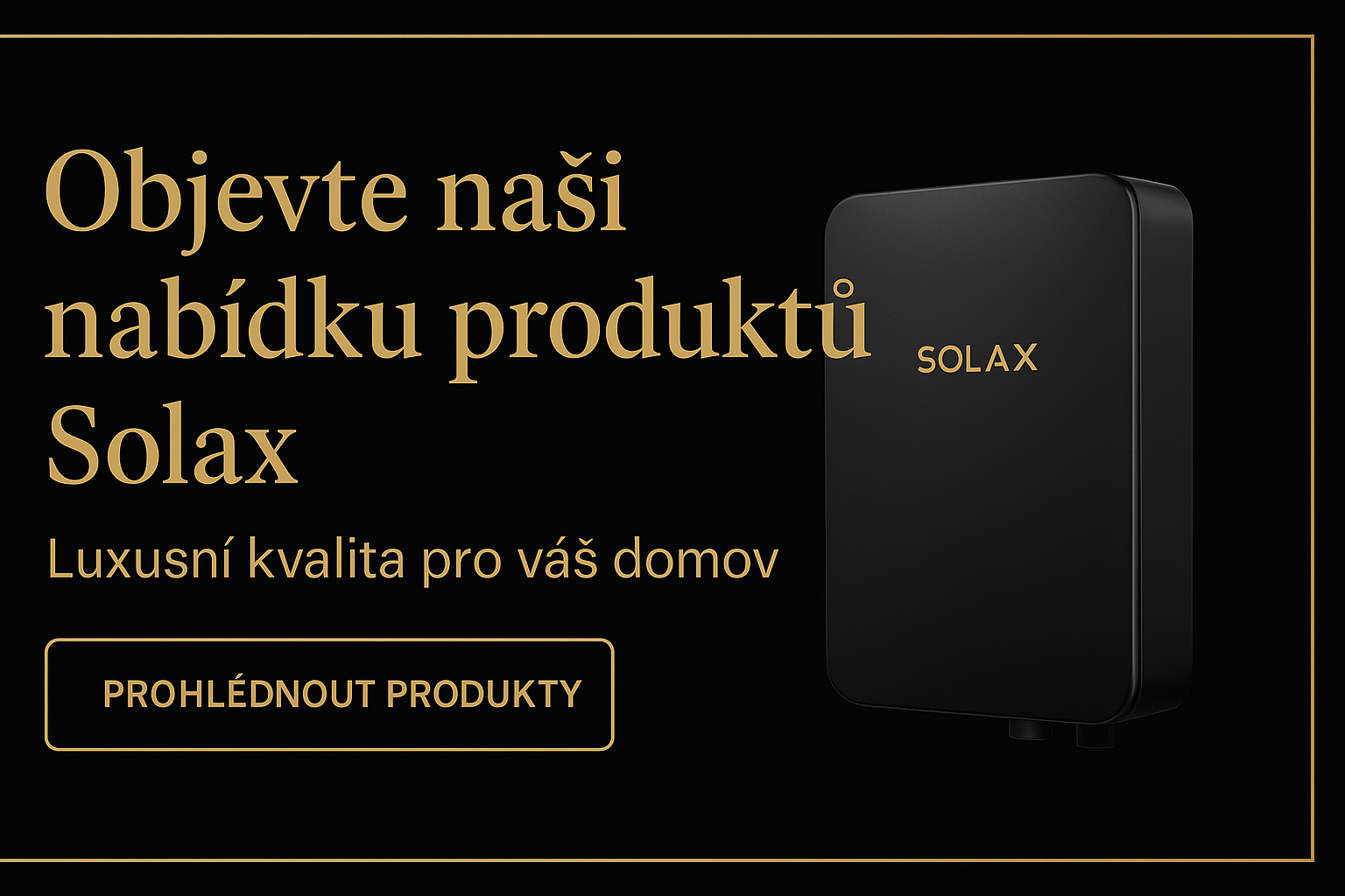 Objevte naši nabídku Solax
