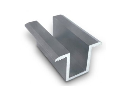 2085538 fve univerzalni uchyt stredovy pro fotovoltaicky panel stribrna 50mm
