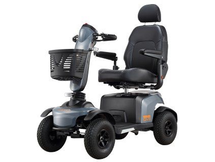 Excel Galaxy Compact II EVO Thunder Grey Schuin voor Links