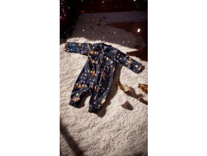 Overálek Noční městečko