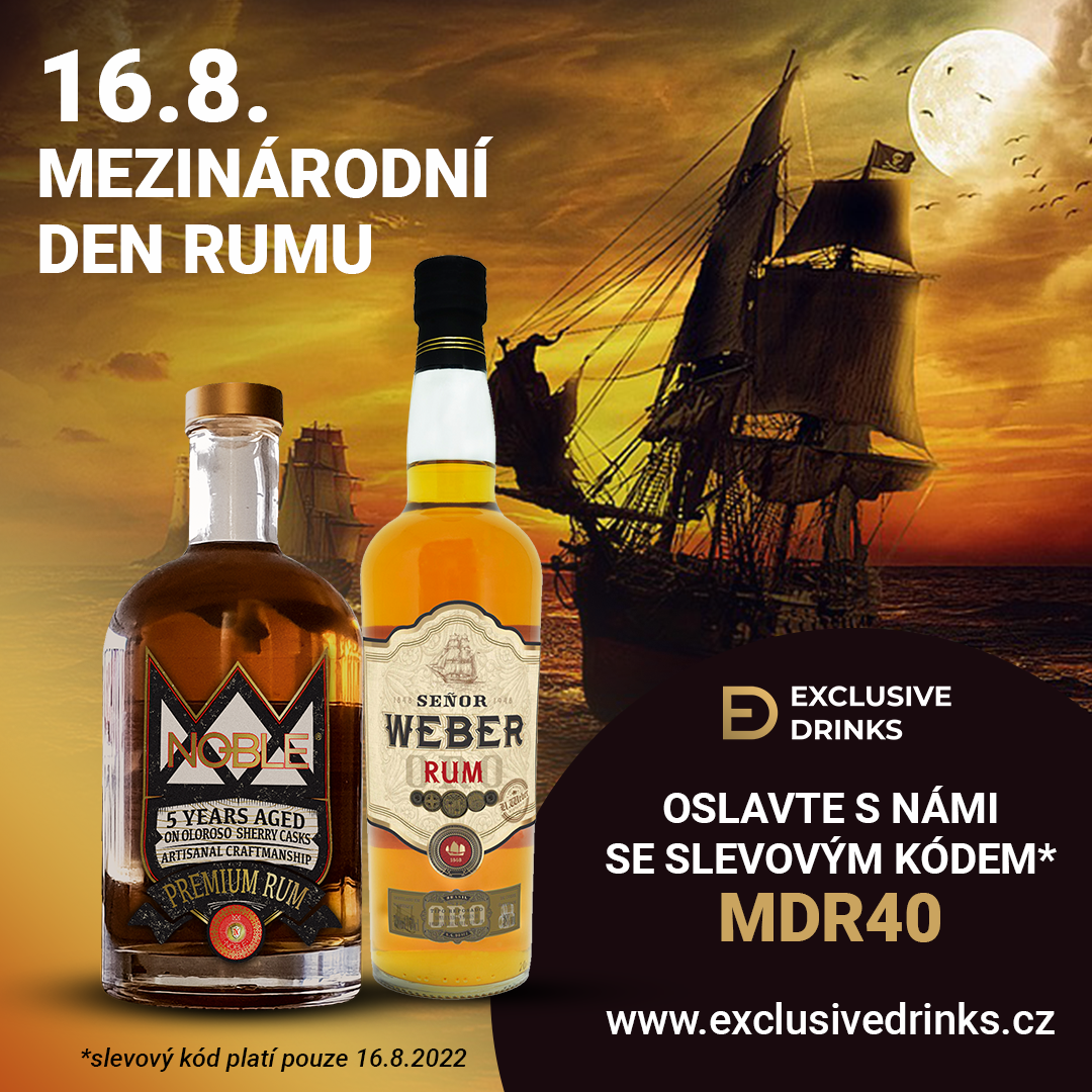 16.8. MEZINÁRODNÍ DEN RUMU