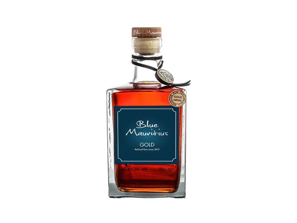 rum blue mauricius gold 40%