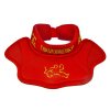 9000850 RD M 1 vaughn throat collar 7000 red senior m