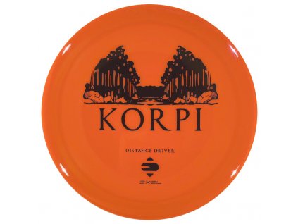 EXEL KORPI orange (12 6 -2 2), diskgolf disk