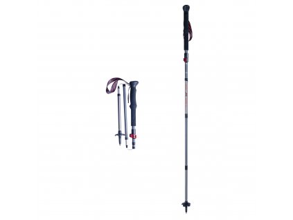 exel apex red foldable TRK21100 trekking hole front
