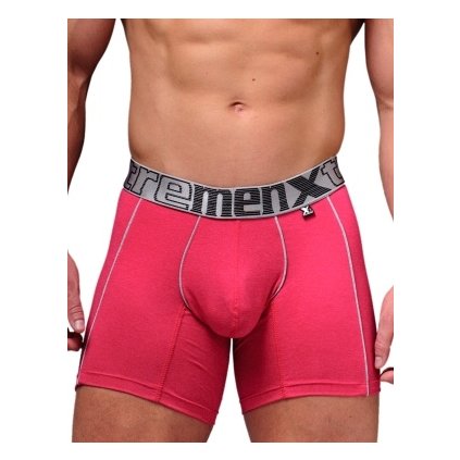 Pánské boxerky Xtremen Microfiber Boxer Live Red