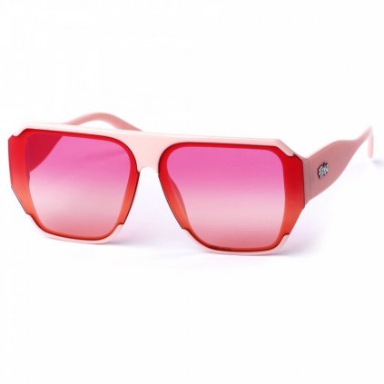 pitcha dyler sunglasses pink fade pink