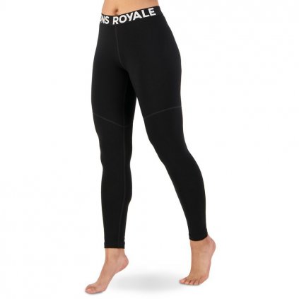 Mons Royale merino spodky Cascade Merino Flex 200 Legging Black  + doprava zdarma