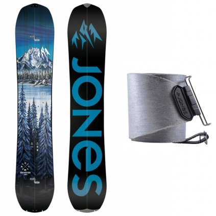 splitboard komplet Jones Frontier + pasy Jones Nomad QTTC