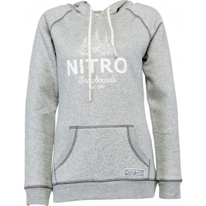 Nitro mikina Forest Hoody heather grey  + doručení do 24 hod.