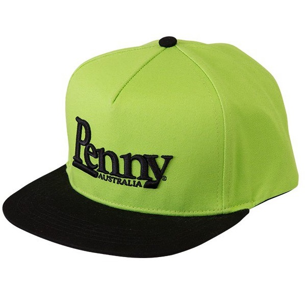 Penny Australia Penny kšiltovka Green & Black Cap Snapback