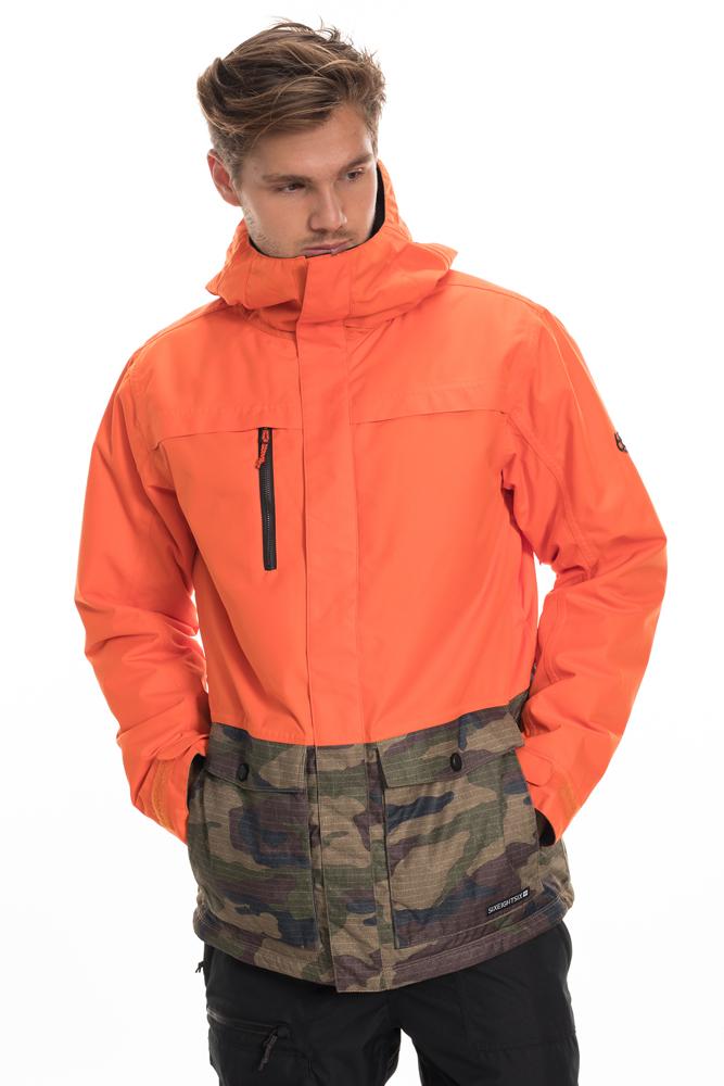 686 pánská zimní bunda Anthem insulated Jacket Solar Orange Clrblk 19/20 Velikost: M + doprava zdarma