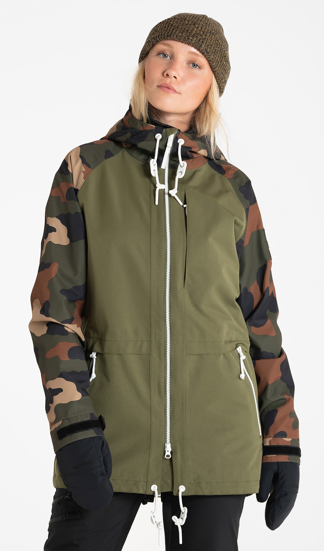 Armada dámská zimní bunda Gypsum Jacket FIR camo Velikost: S