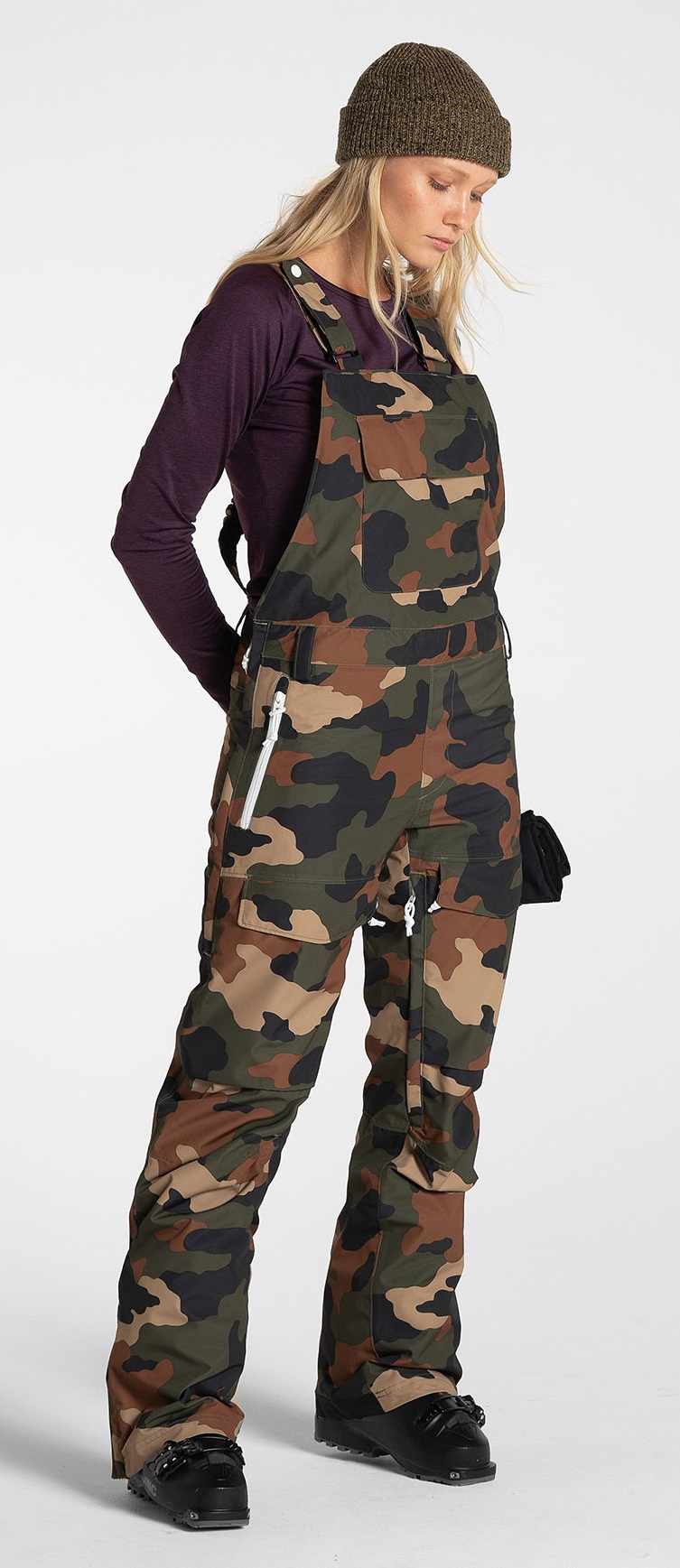 Armada dámské kalhoty Cassie Overall pant Camo Velikost: S + doprava zdarma