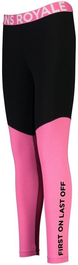 Mons Royale merino legíny Christy Leggins Pink Black Velikost: S + doručení do 24hod.