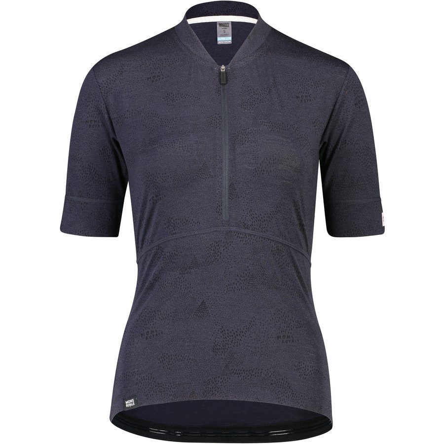 Mons Royale bike triko Cadence Half Zip 9 iron micro 2020 Velikost: S + doručení do 24 hod.