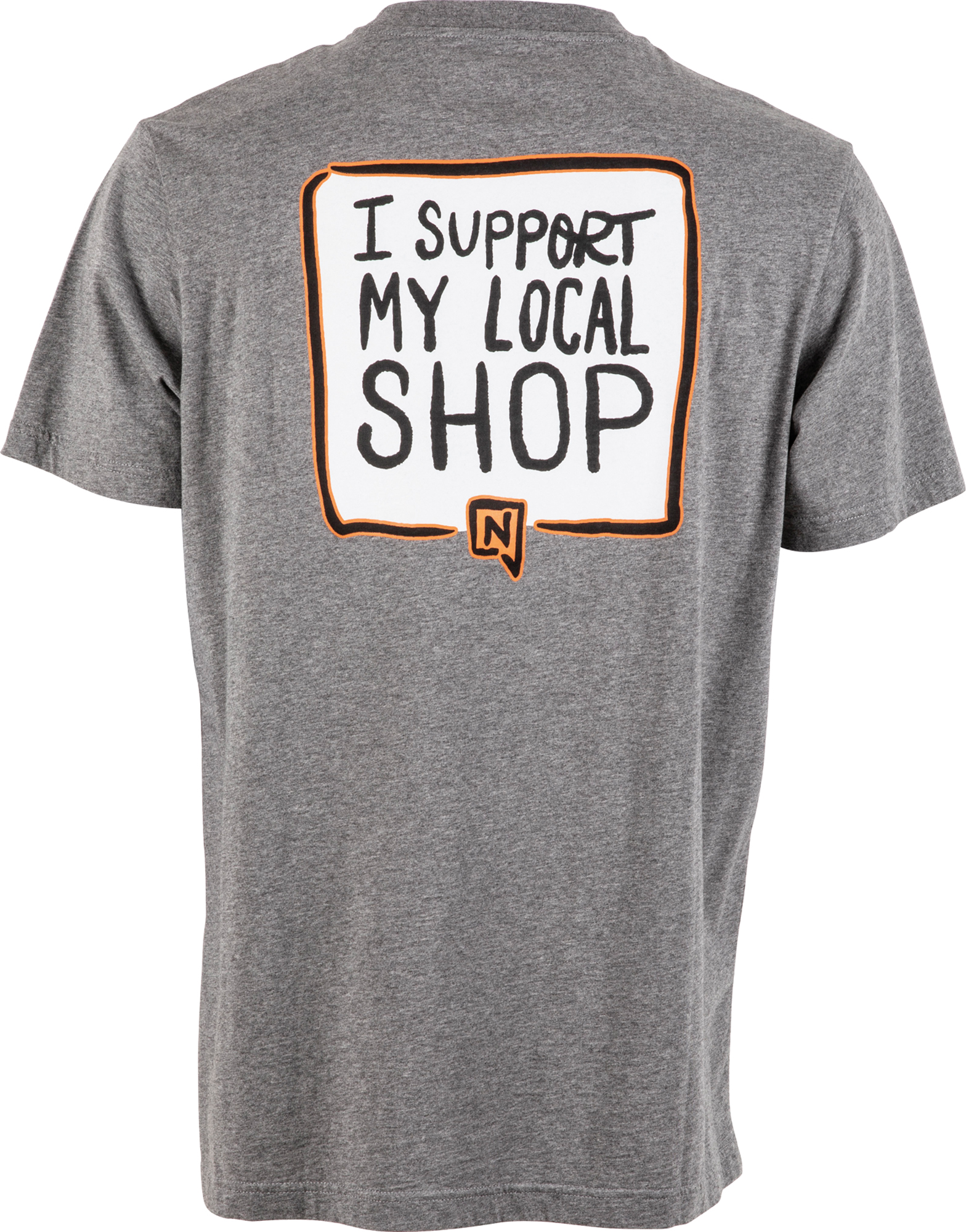 Nitro tričko Support Local Tee Dark Grey Heather 2022 Velikost: L + doručení do 24 hod.