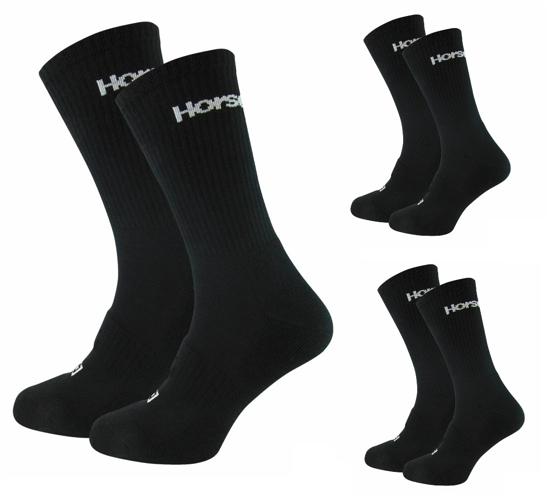 Horsefeathers ponožky Delete Premium 3Pack black Velikost: 11-13 + doručení do 24 hod.