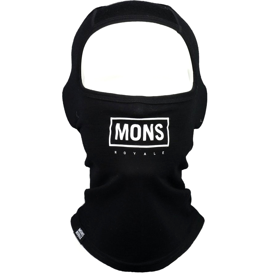 Mons Royale merino kukla B3 Unisex balaclava Black S/M + doručení do 24 hod.