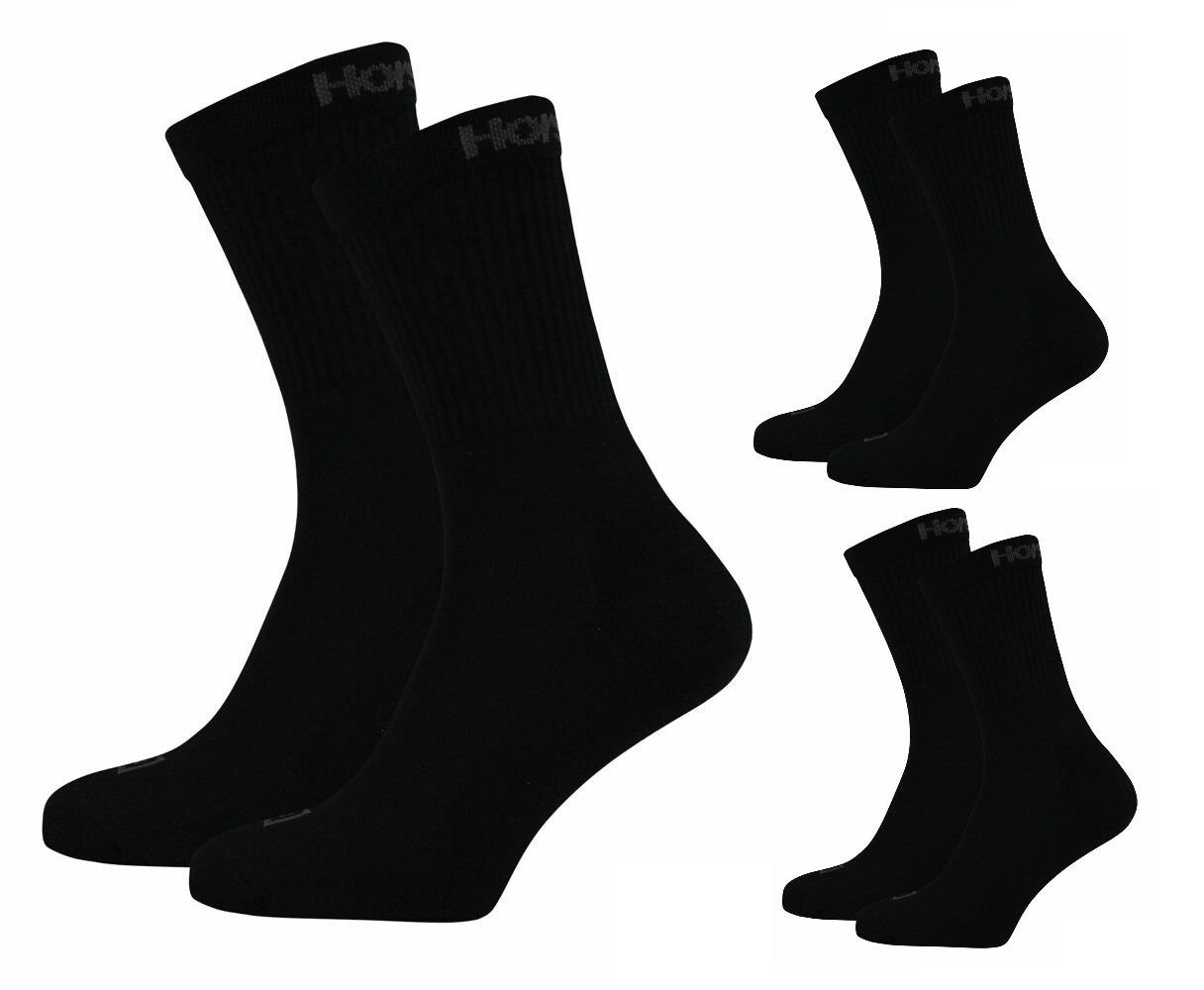 Horsefeathers ponožky Delete 3Pack black Velikost: 8-10 + doručení do 24 hod.