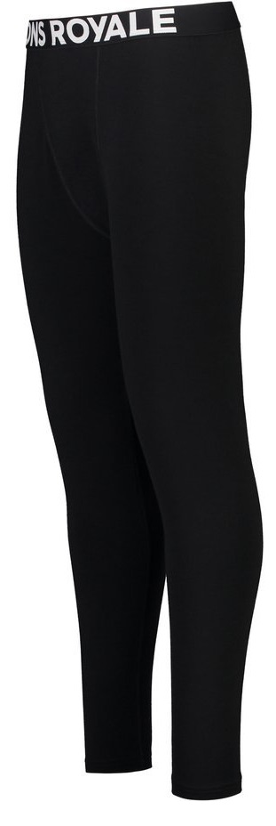 Mons Royale merino spodky Cascade Merino Flex 200 leggins black 22/23 Velikost: XL + doručení do 24hod.