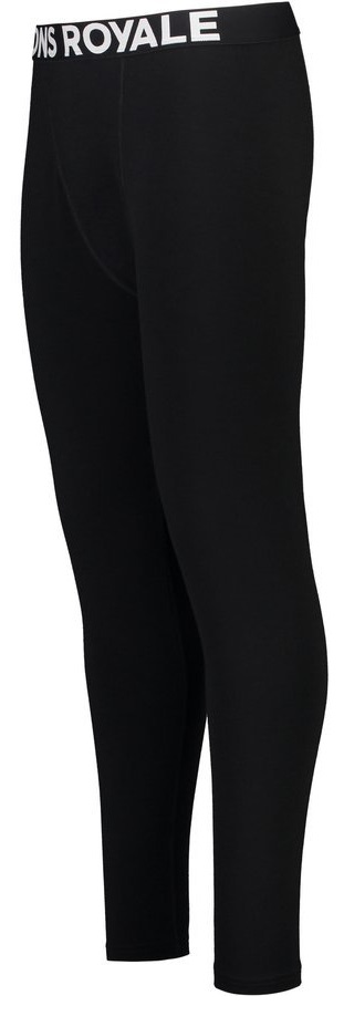 Mons Royale merino spodky Cascade Merino Flex 200 leggins black 22/23 Velikost: M + doručení do 24hod.