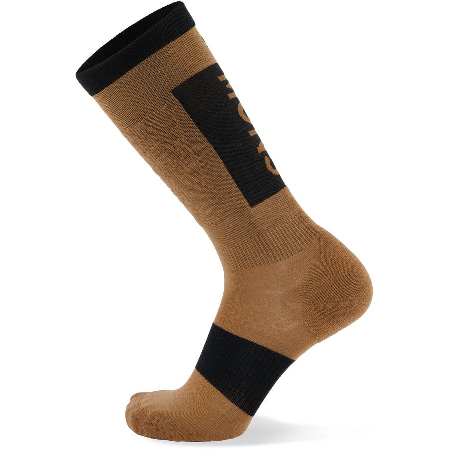 Mons Royale ponožky merino Atlas Merino Snow Sock toffee 22/23 Velikost: XL + doručení do 24 hod.