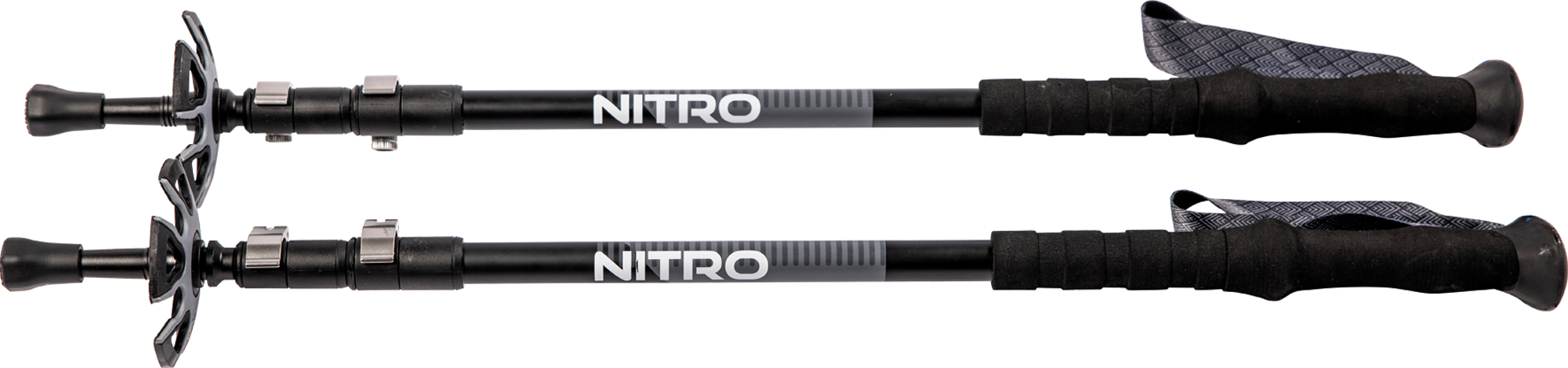 Nitro hůlky na splitboard Telescoping Poles black grey green 22/23 + doručení do 24 hod.