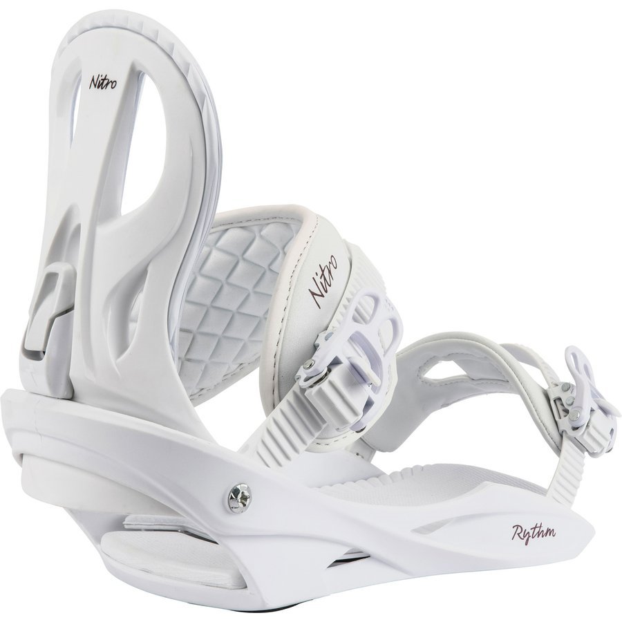 Nitro vázání na snowboard Rythm white plum 22/23 Velikost: S + doručení do 24 hod.