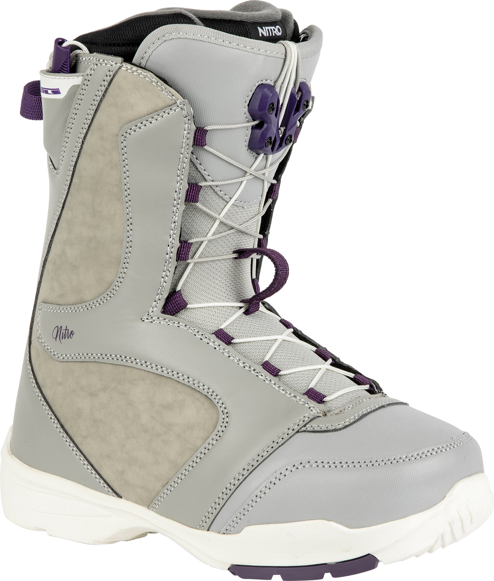 Nitro dámské boty Flora TLS grey-purple 22/23 Velikost: UK 8,5 (EUR 42) + doručení do 24 hod.