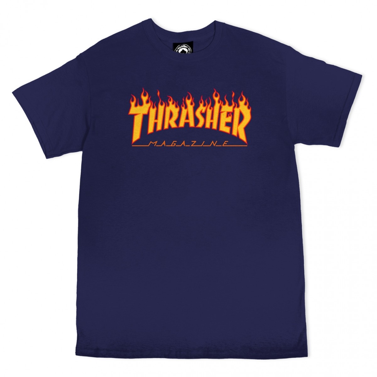 Thrasher triko Flame Navy blue Velikost: XL + doručení do 24 hod.