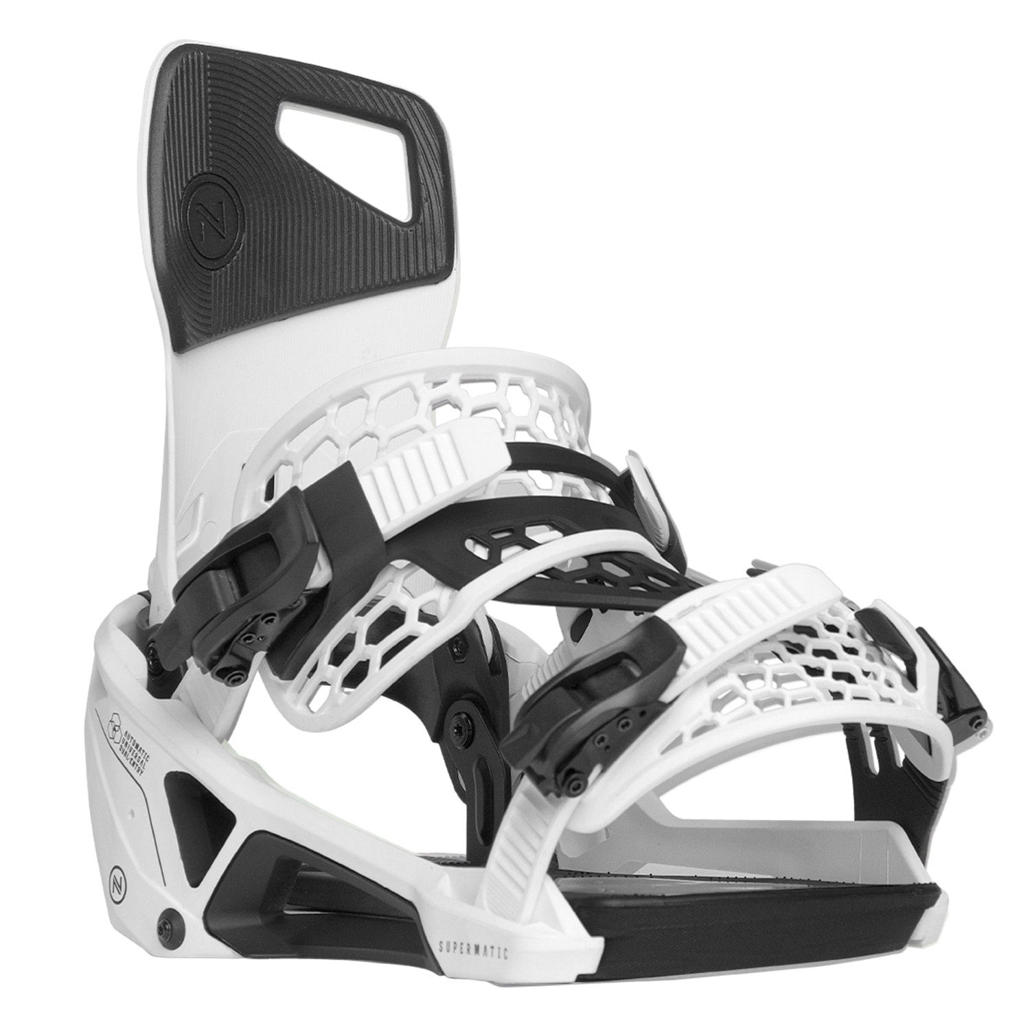 Nidecker vázání na snowboard Supermatic white 23/24 Velikost: M