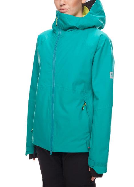 686 dámská zimní bunda GLCR Hydra Insulated Jacket Teal Velikost: S + doprava zdarma