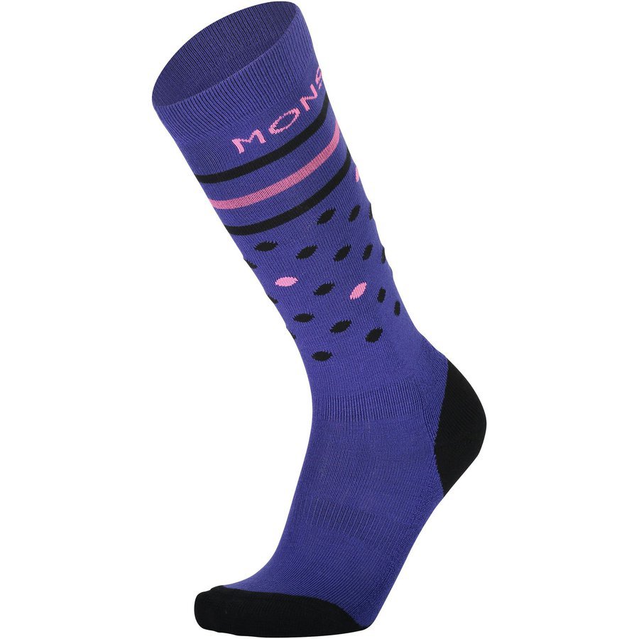 Mons Royale Mons Roayale podkolenky merino Lift Access Sock Ultra Blue Pink Velikost: S + doručení do 24 hod.