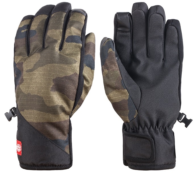 686 zimní rukavice Ruckus pipe glove fatigue camo print Velikost: XL + doručení do 24 hod.