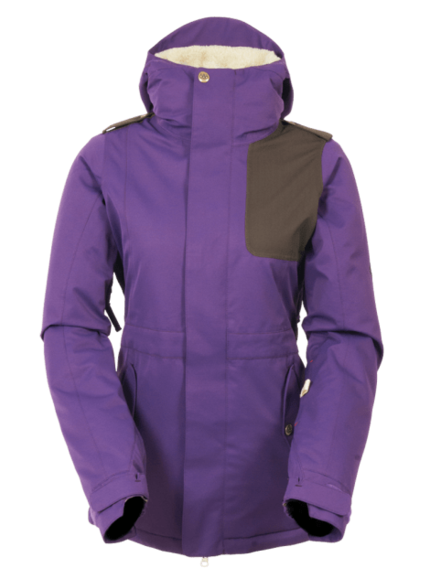 686 dámská zimní bunda AUTHENTIC 4EVA-AFTER INSULATED JACKET VIOLET DIAMOND DOBBY Velikost: S + doprava zdarma