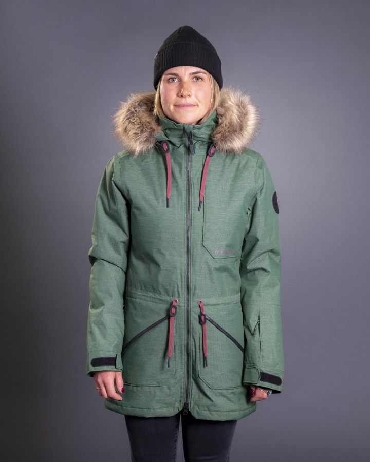 Armada dámská zimní bunda Lynx Insulated Jacket Forest green Velikost: S + doprava zdarma