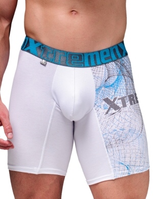 Xtremen boxerky Sports Boxer Print White Velikost: XL + doručení do 24 hod.