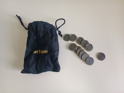 Set a Watch Metal Coins & Pouch Kickstarter Exclusive