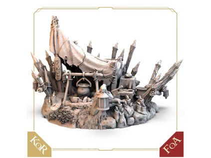 Tainted Grail Modular Campsite ENG