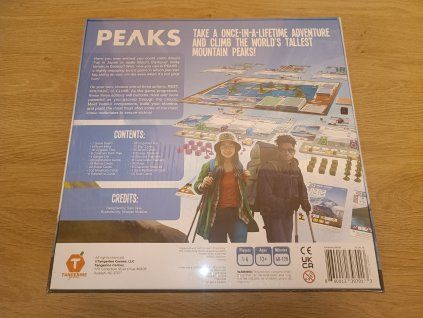 Peaks Deluxe Kickstarter Backpacker Pledge + Bonus Monumental Mountains ENG - very slightly damaged box