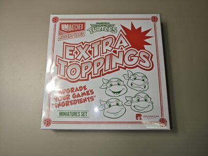 Unmatched Adventures Teenage Mutant Ninja Turtles Extra Toppings Ultimate Miniatures Pack