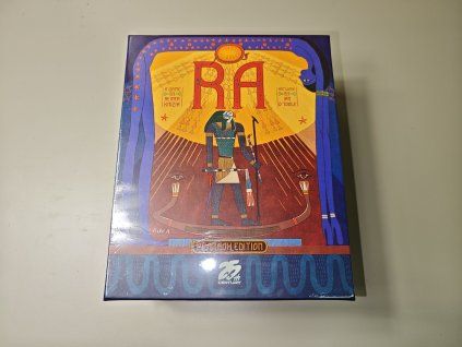 RA Pharaoh Kickstarter Deluxe Edition ENG - 2. vydání - poškozený obal