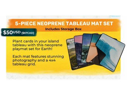 Earth 5-Piece Neoprene Tableau Set