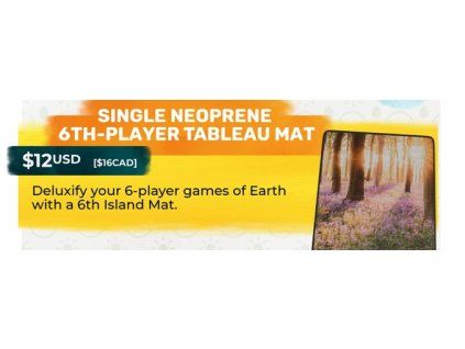 Earth Abundance Single Neoprene 6th-player Tableau Mat