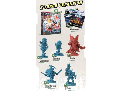 Marvel United X-men X-Force Expansion KS